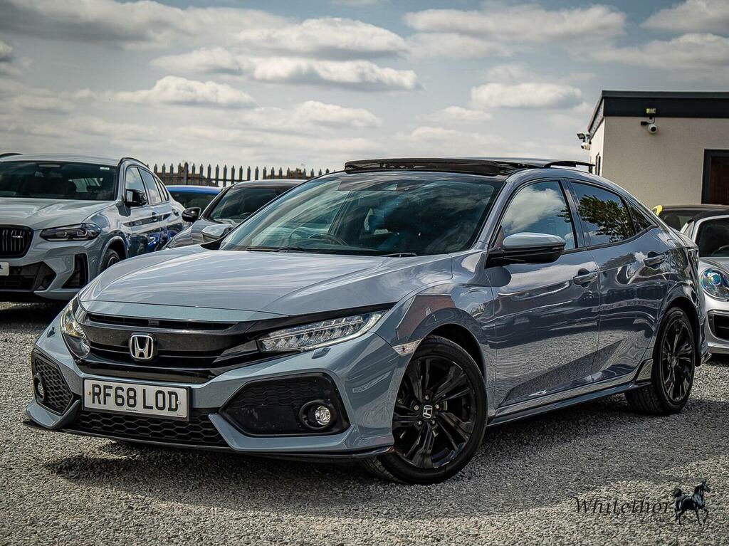 Honda Civic 1.5 Vtec Turbo Gpf Sport Plus Cvt Euro 6 Ss Grey #3