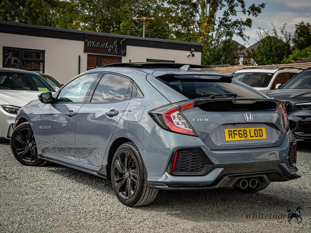 Honda Civic 1.5 Vtec Turbo Gpf Sport Plus Cvt Euro 6 Ss Grey #4
