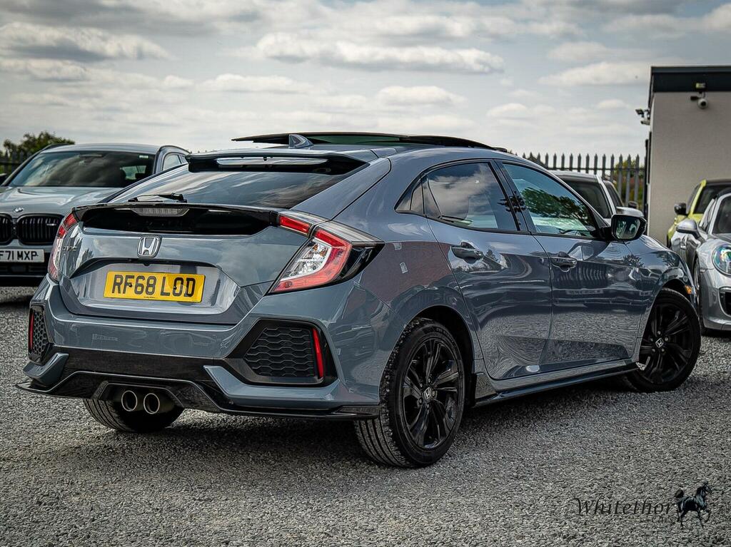 Honda Civic 1.5 Vtec Turbo Gpf Sport Plus Cvt Euro 6 Ss Grey #6