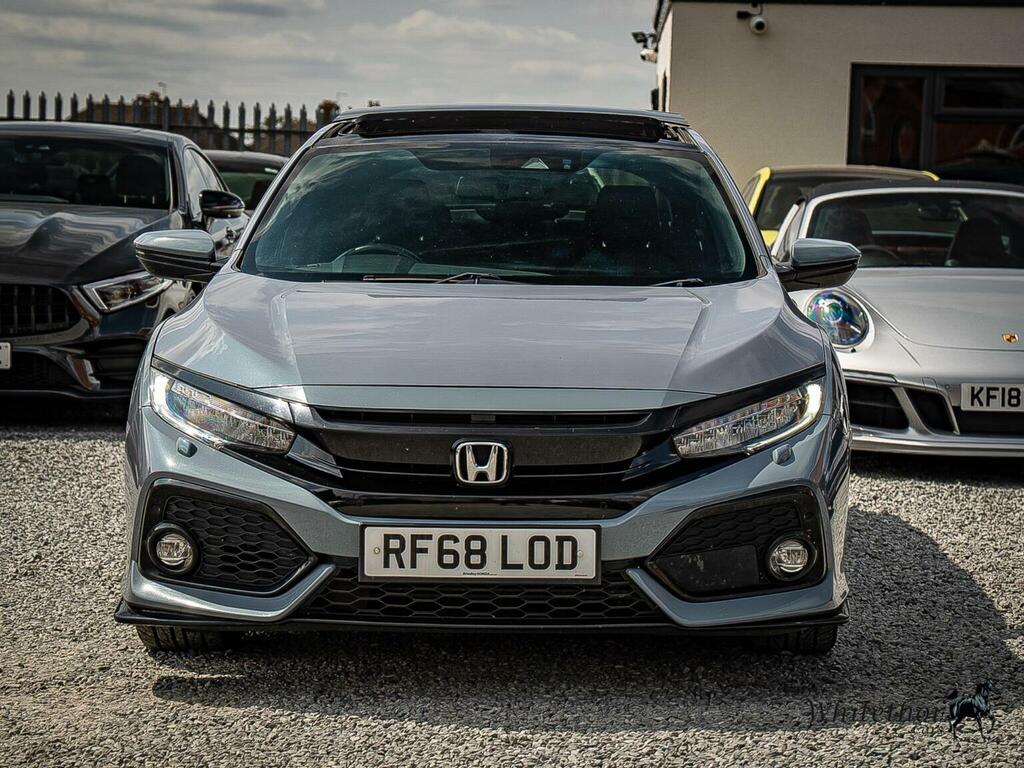 Honda Civic 1.5 Vtec Turbo Gpf Sport Plus Cvt Euro 6 Ss Grey #2