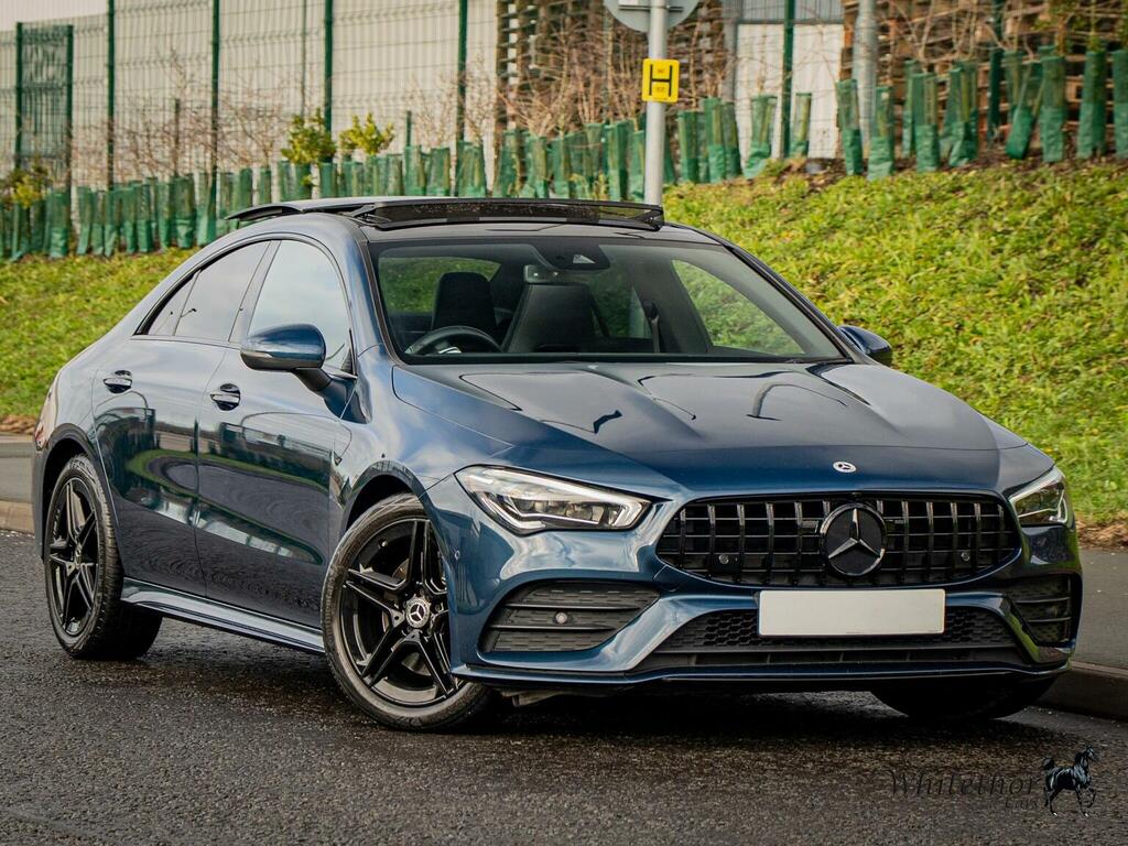 Mercedes-Benz CLA Class 2.0 Cla220d Amg Line Premium Plus 2 Coupe 8G-dct Blue