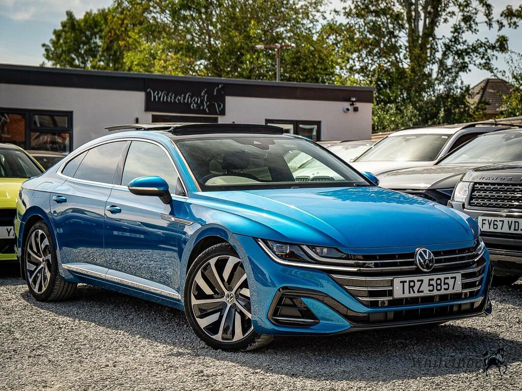 Volkswagen Arteon 2.0 Tdi R-line Fastback Dsg Euro 6 Ss Blue