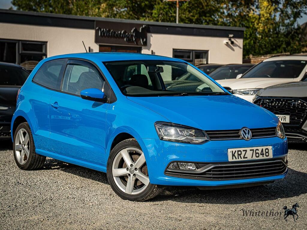 Volkswagen Polo 1.0 Tsi Bluemotion Tech Sel Dsg Euro 6 Ss Blue