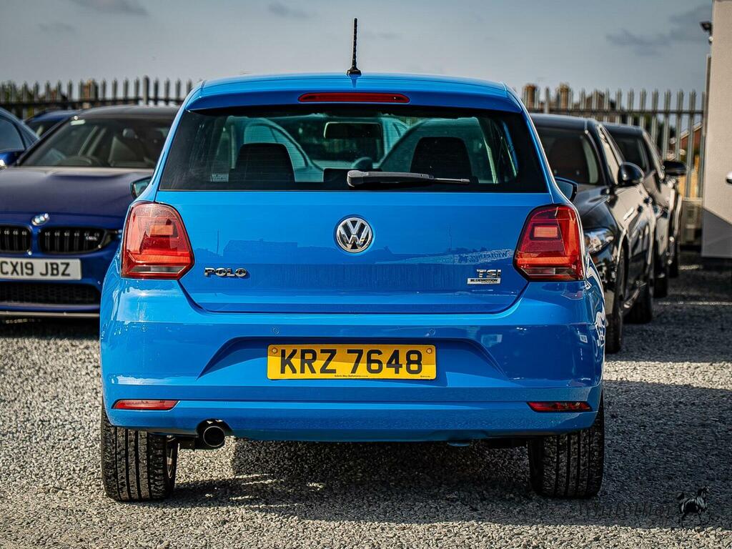 Volkswagen Polo 1.0 Tsi Bluemotion Tech Sel Dsg Euro 6 Ss Blue #5