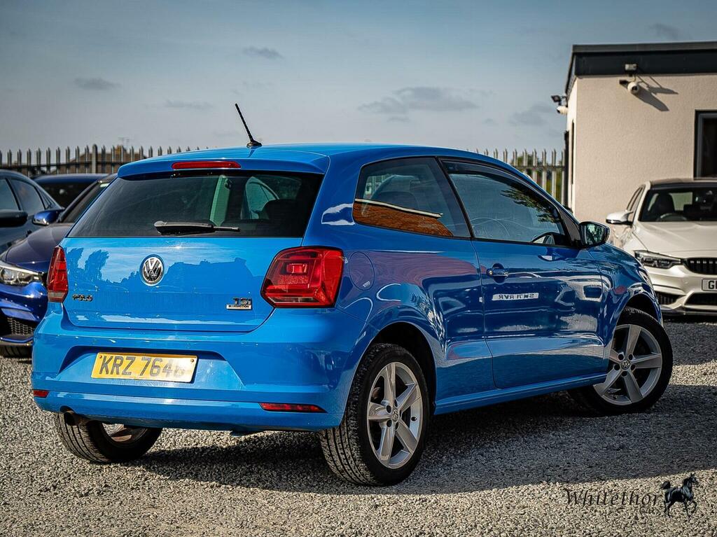 Volkswagen Polo 1.0 Tsi Bluemotion Tech Sel Dsg Euro 6 Ss Blue #6