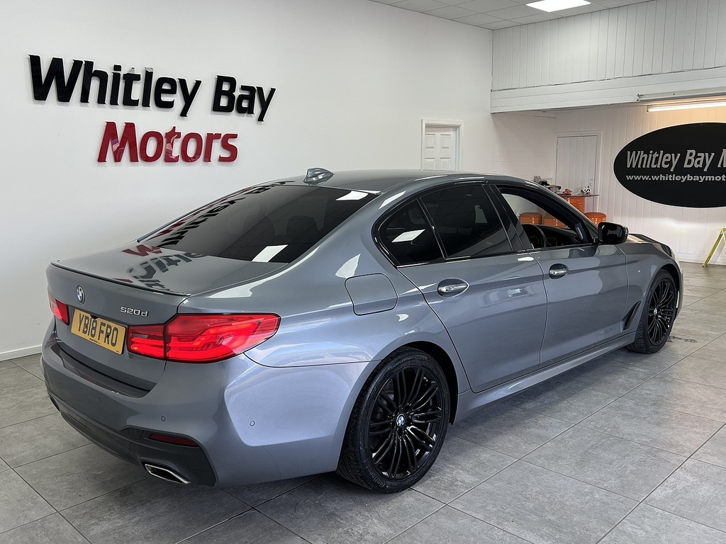 BMW 5 Series 520D M Sport YB18FRO #3