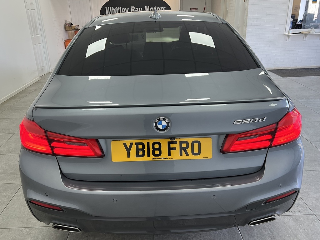 BMW 5 Series 520D M Sport YB18FRO #4