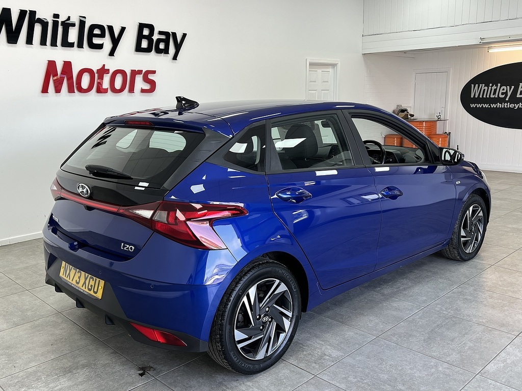 Hyundai I20 T-gdi Mhev Se Connect NX73XGU Blue #3