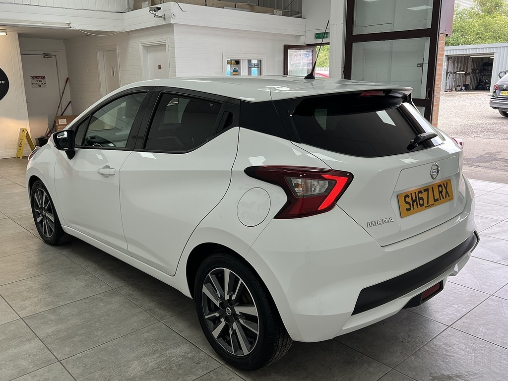 Nissan Micra Dci N-connecta White #5