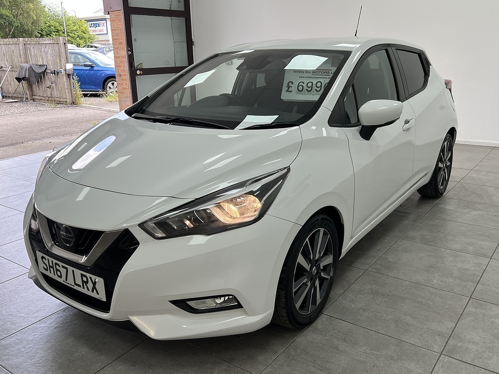 Nissan Micra Dci N-connecta White #6