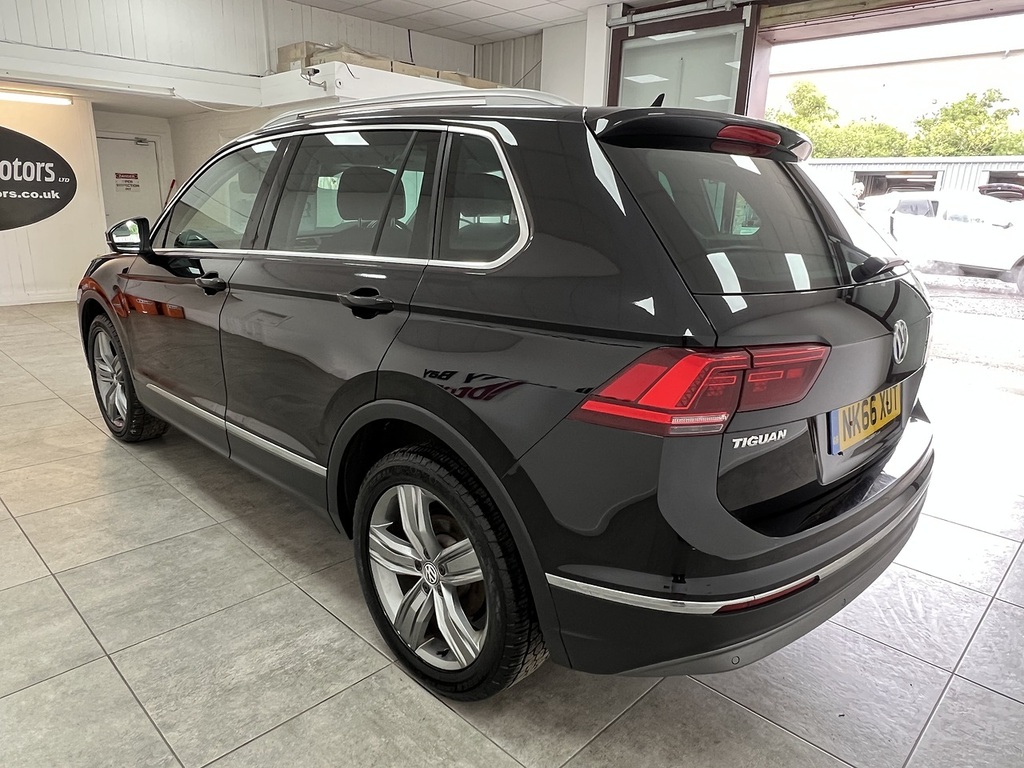 Volkswagen Tiguan Tdi Bluemotion Tech Sel NK66XUT Black #5