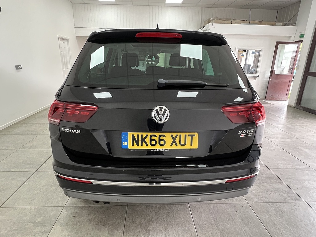 Volkswagen Tiguan Tdi Bluemotion Tech Sel NK66XUT Black #4