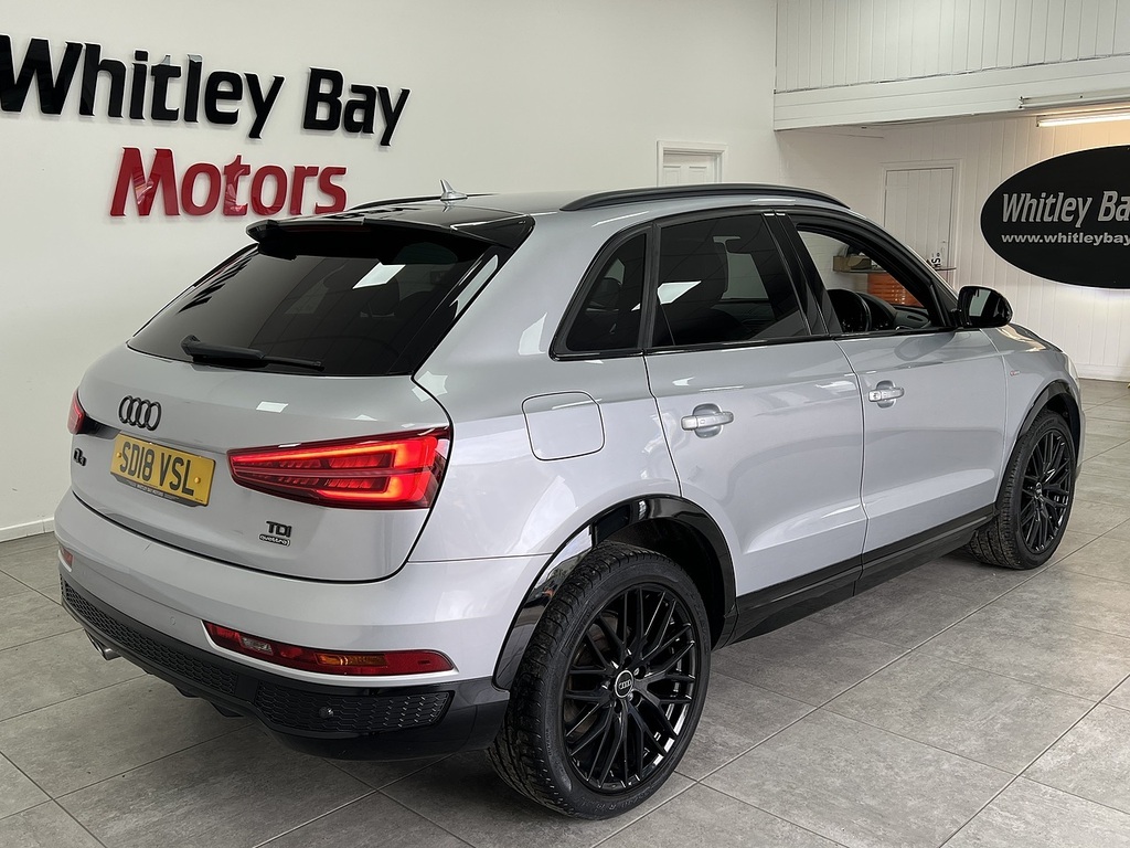 Audi Q3 Tdi Black Edition SD18VSL Silver #3