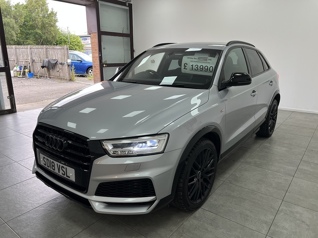 Audi Q3 Tdi Black Edition SD18VSL Silver #6