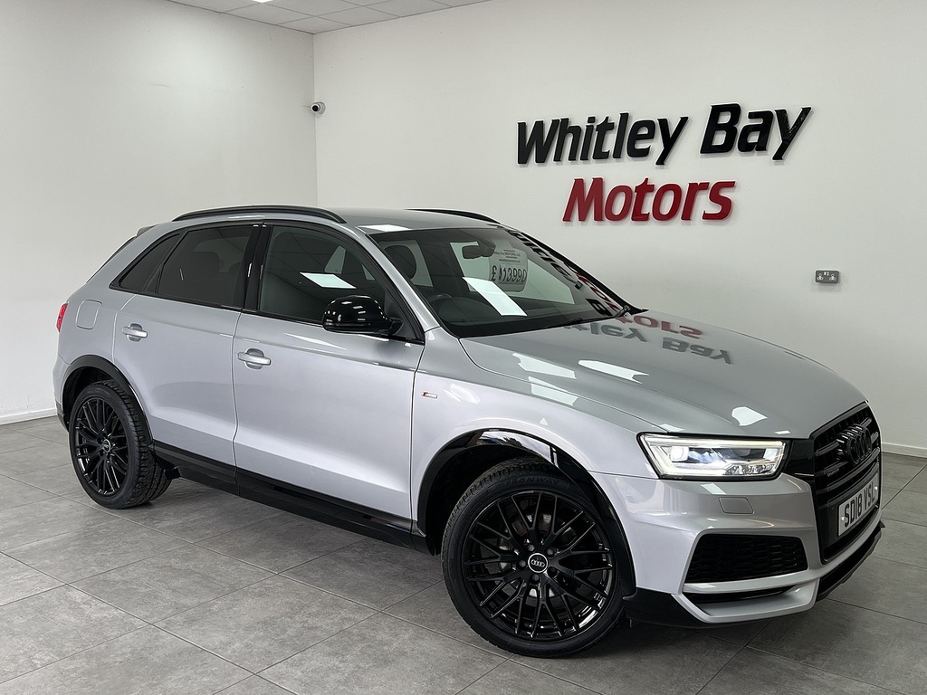 Audi Q3 Tdi Black Edition SD18VSL Silver