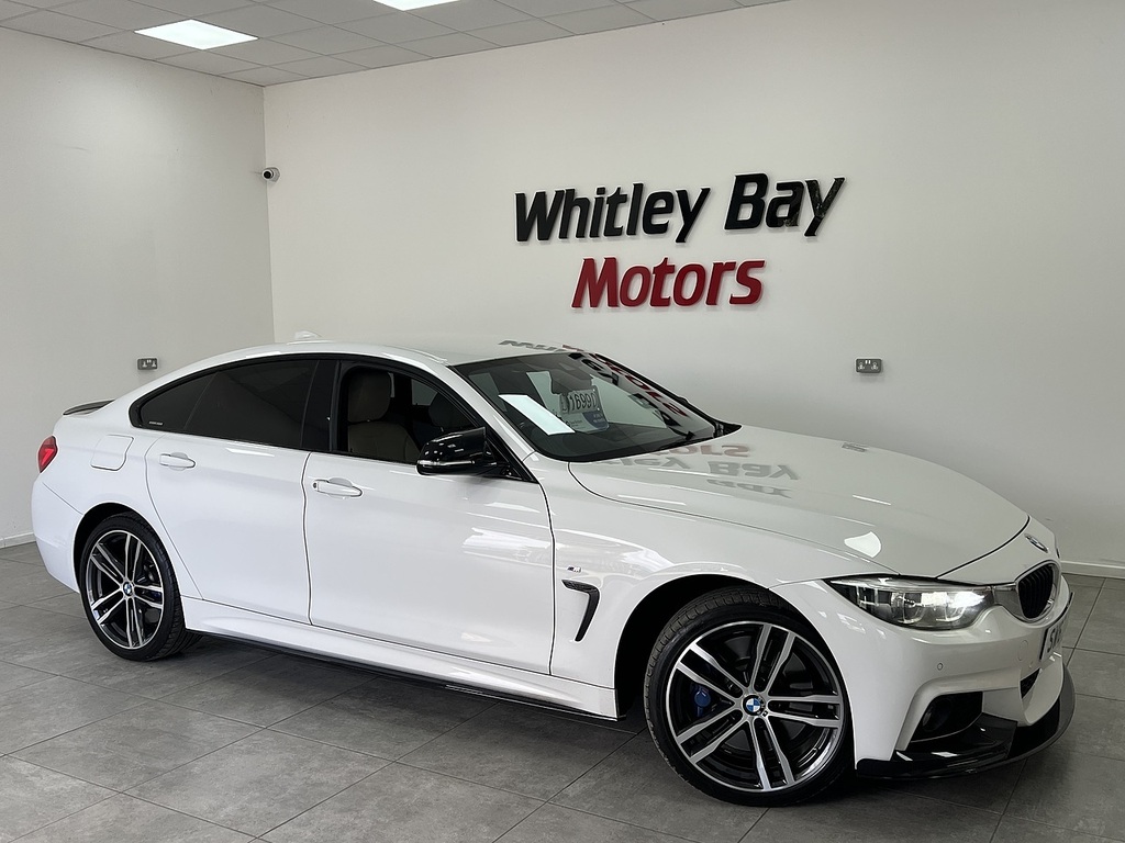 BMW 4 Series Gran Coupe 435D M Sport White
