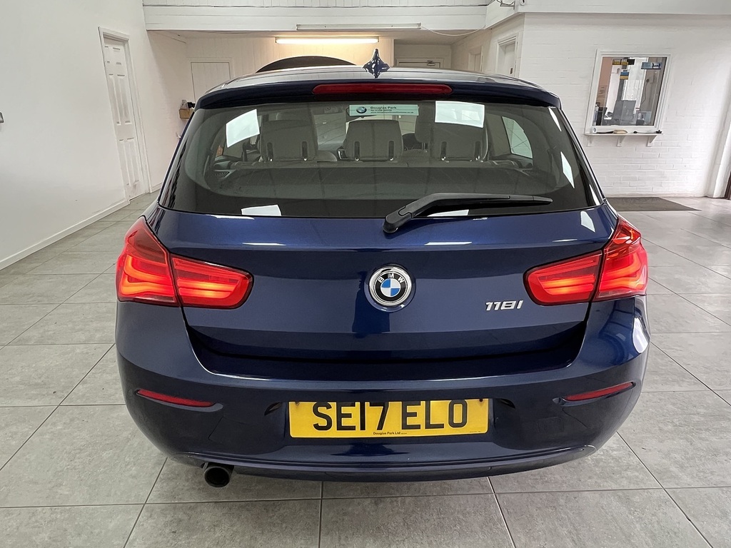 BMW 1 Series 118I Sport Blue #4