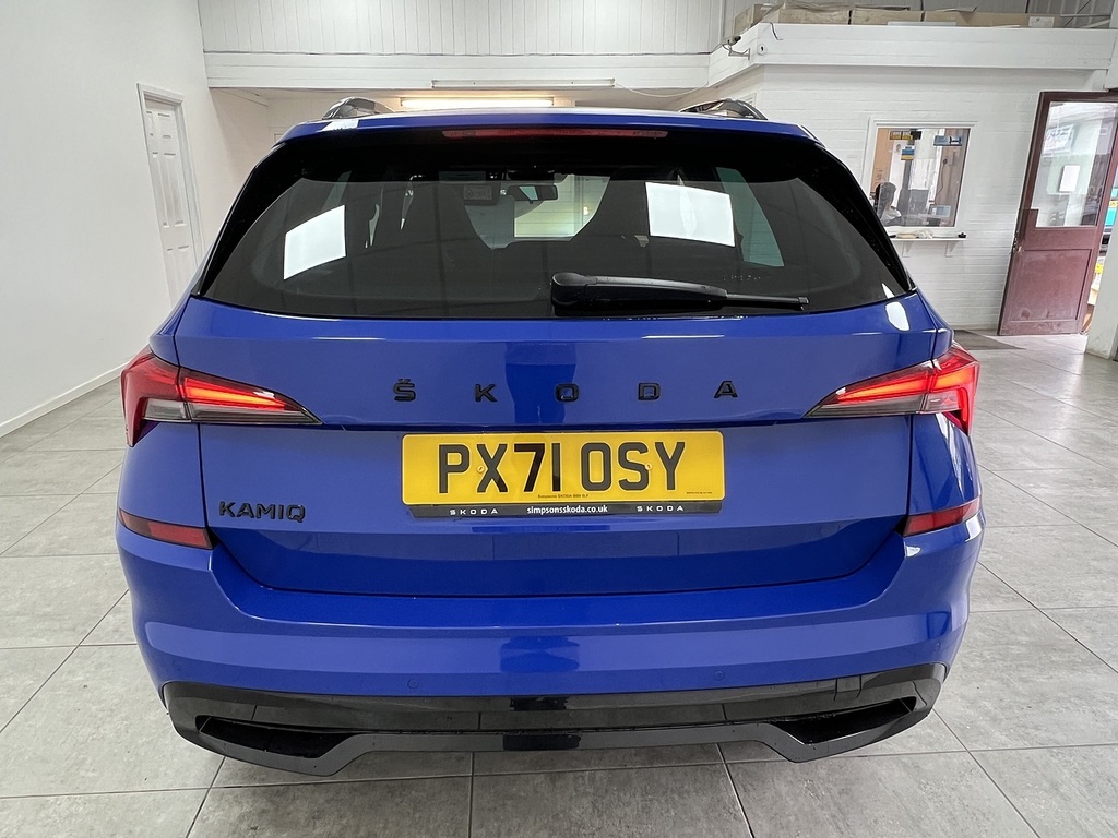 Skoda Kamiq Tsi Monte Carlo Blue #4