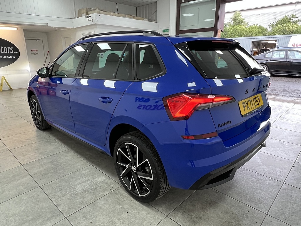 Skoda Kamiq Tsi Monte Carlo Blue #5