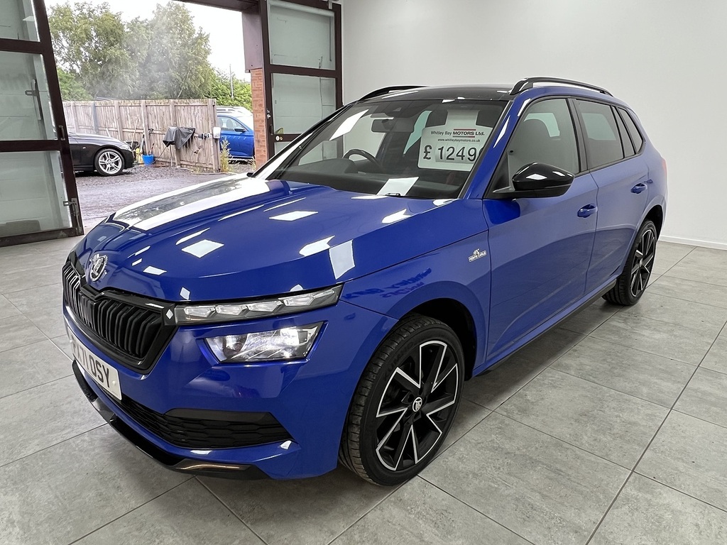 Skoda Kamiq Tsi Monte Carlo Blue #6