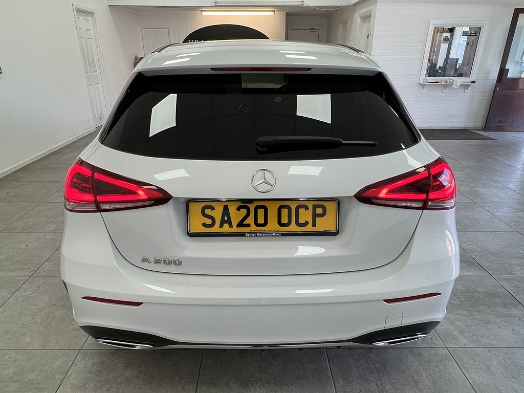 Mercedes-Benz A Class A200 Amg Line SA20OCP White #4