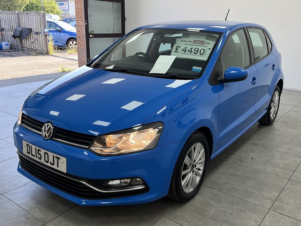 Volkswagen Polo Tdi Bluemotion Tech Se Blue #6