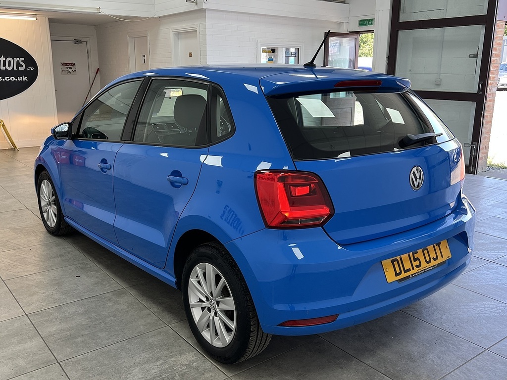 Volkswagen Polo Tdi Bluemotion Tech Se Blue #5