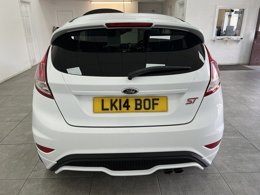 Ford Fiesta T Ecoboost St-2 LK14BOF White #4