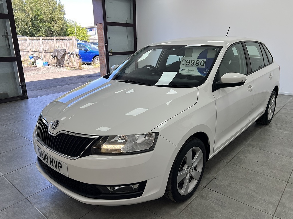 Skoda Rapid Spaceback Tsi Se Tech NA18NVP White #6