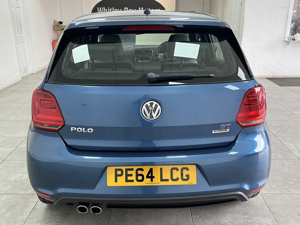 Volkswagen Polo Tsi Bluemotion Tech Bluegt PE64LCG Blue #4