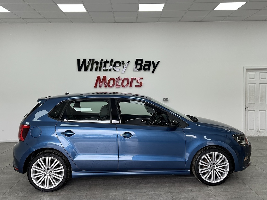 Volkswagen Polo Tsi Bluemotion Tech Bluegt PE64LCG Blue #2