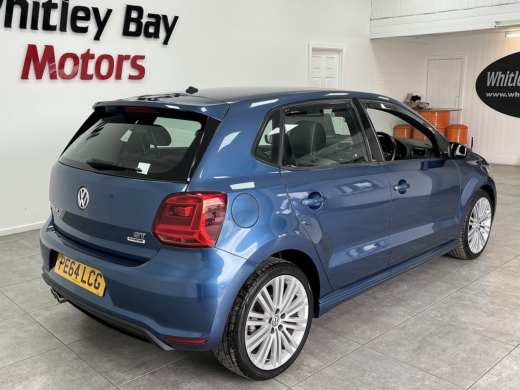 Volkswagen Polo Tsi Bluemotion Tech Bluegt PE64LCG Blue #3