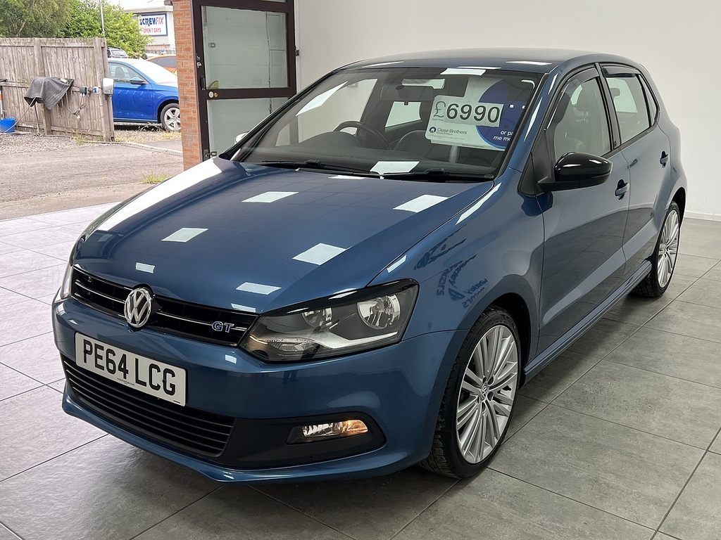 Volkswagen Polo Tsi Bluemotion Tech Bluegt PE64LCG Blue #6