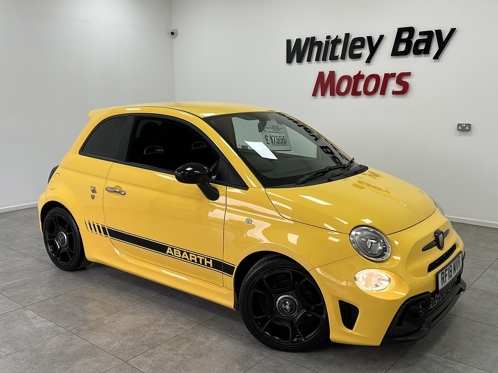 Abarth 595 T-jet Trofeo Yellow