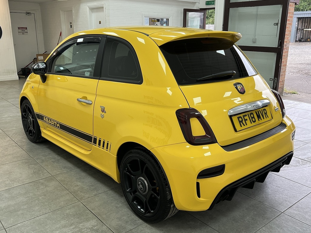 Abarth 595 T-jet Trofeo Yellow #5