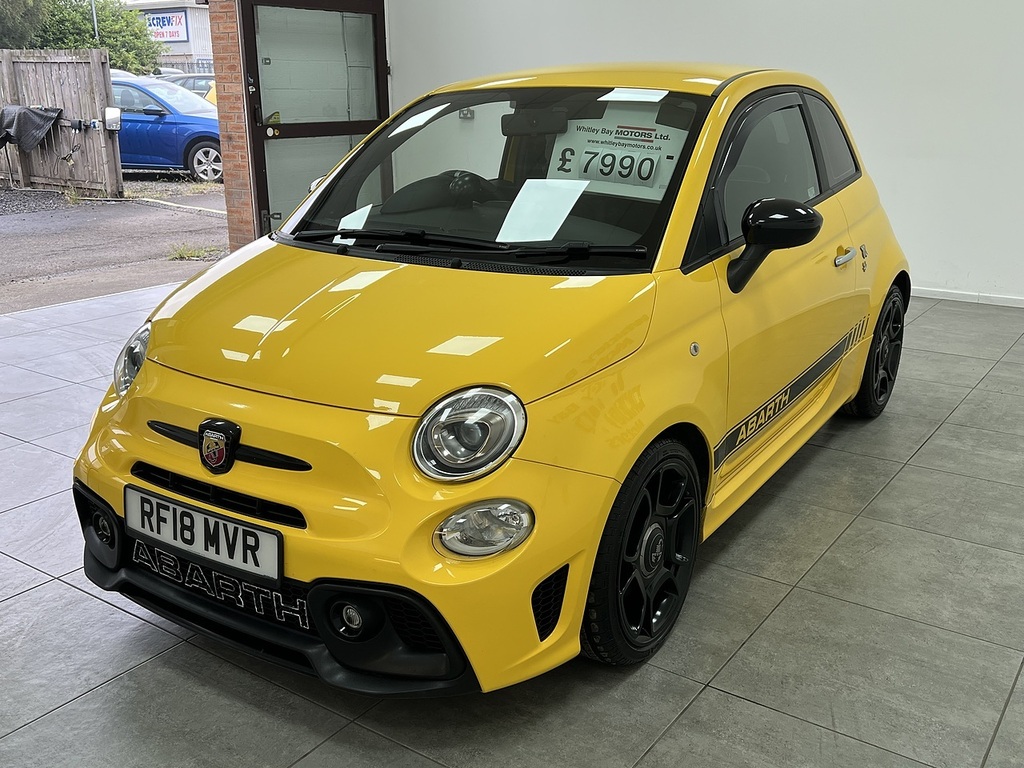 Abarth 595 T-jet Trofeo Yellow #6