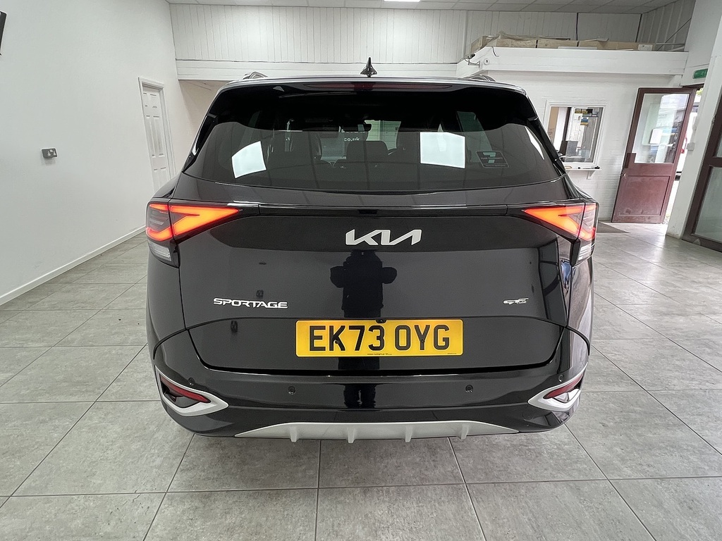 Kia Sportage H T-gdi Gt-line EK73OYG Black #4