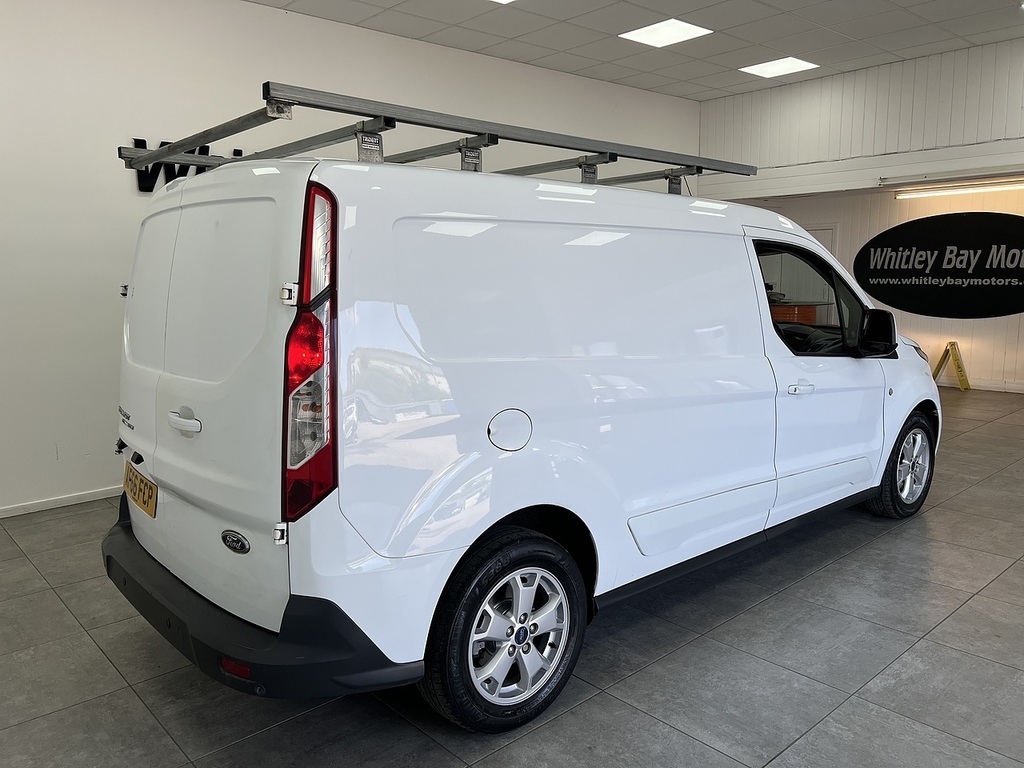 Ford Transit Connect Tdci 240 Limited White #3