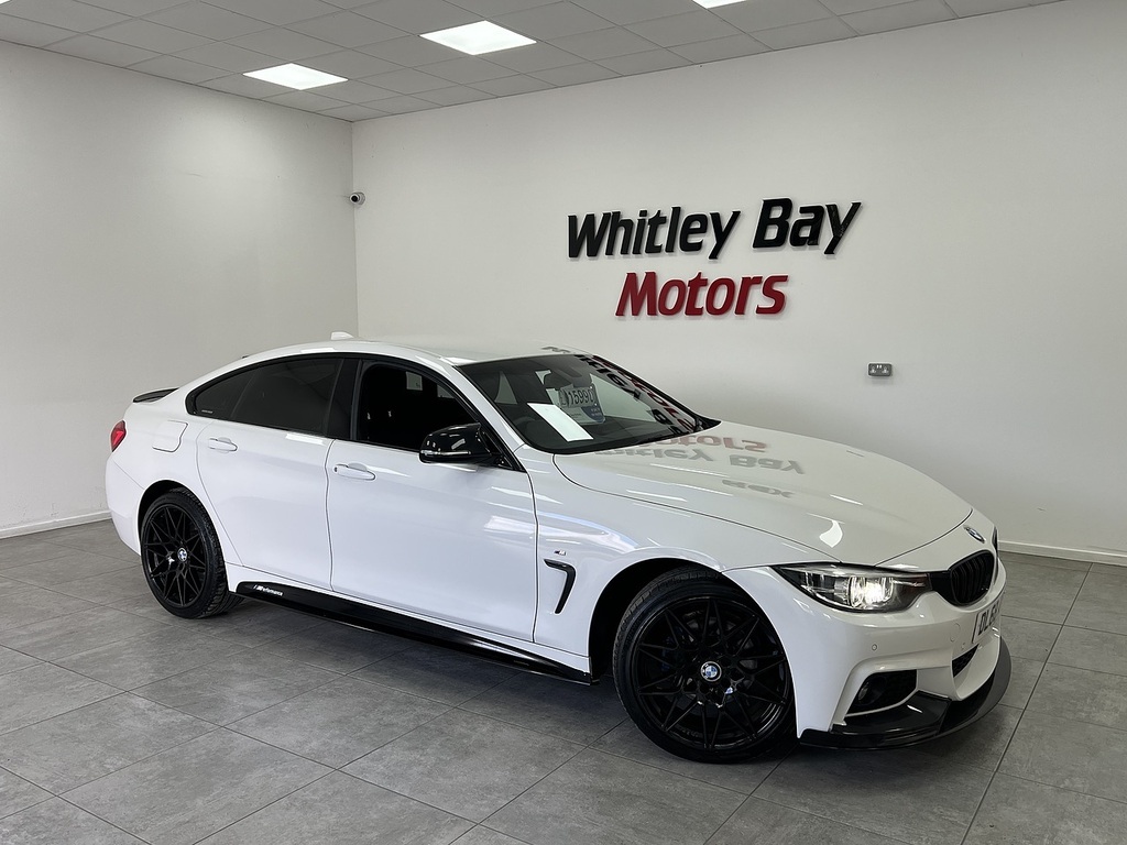 BMW 4 Series Gran Coupe 420D M Sport White