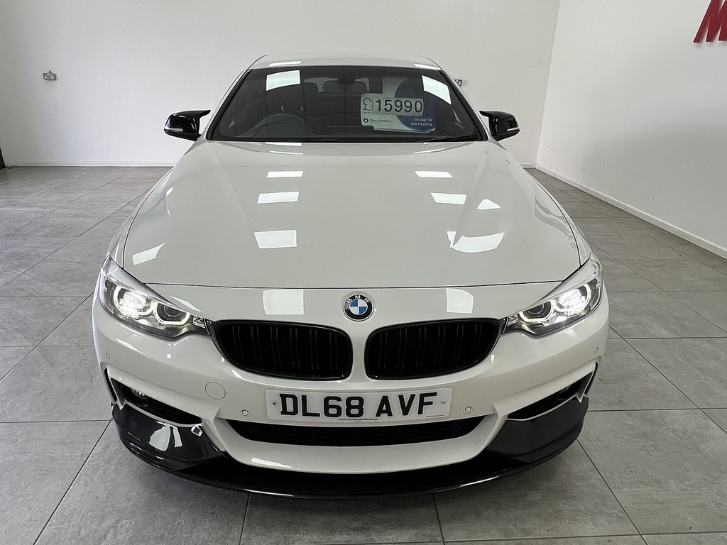 BMW 4 Series Gran Coupe 420D M Sport White #6