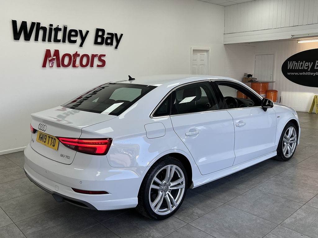 Audi A3 Tdi S Line White #3