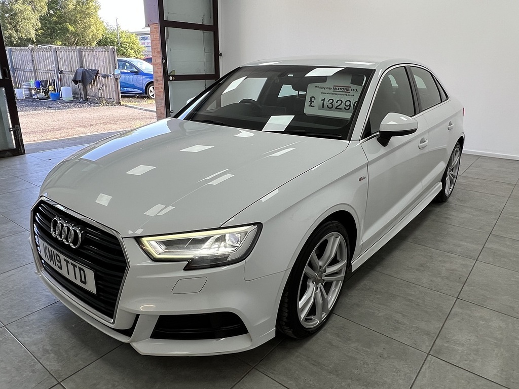 Audi A3 Tdi S Line White #6
