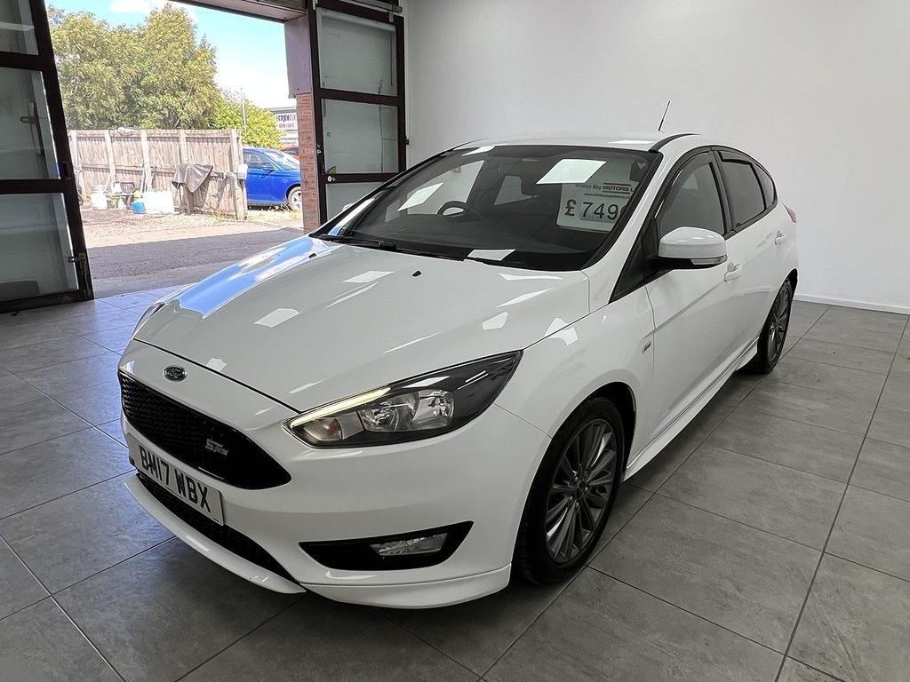 Ford Focus Tdci St-line White #6