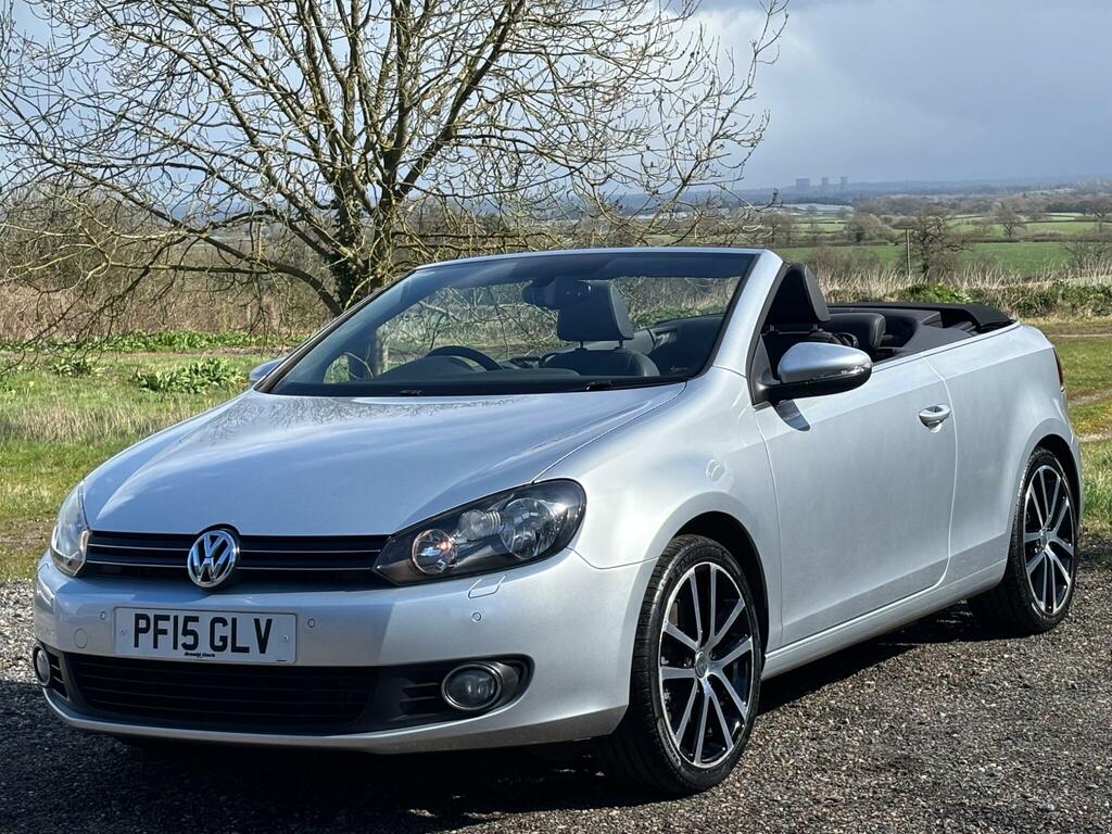 Volkswagen Golf 2.0 Tdi Bluemotion Tech Gt Cabriolet Euro 5 Ss Silver #3