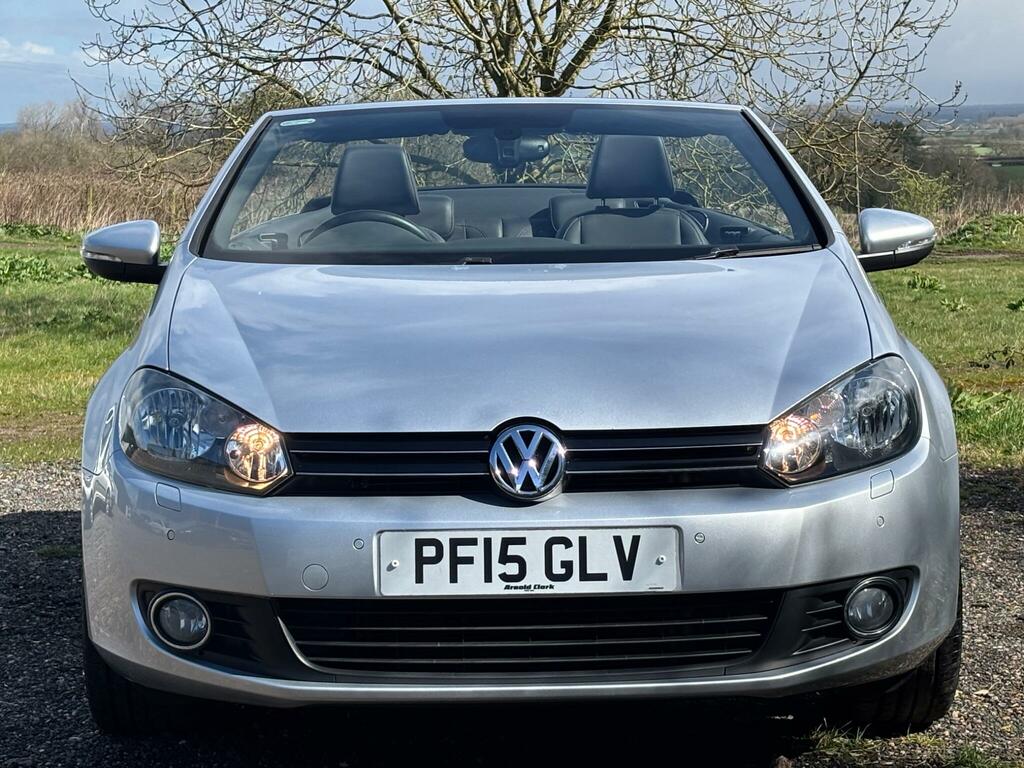 Volkswagen Golf 2.0 Tdi Bluemotion Tech Gt Cabriolet Euro 5 Ss Silver #2