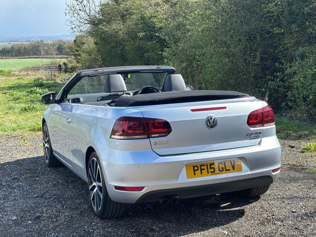 Volkswagen Golf 2.0 Tdi Bluemotion Tech Gt Cabriolet Euro 5 Ss Silver #4