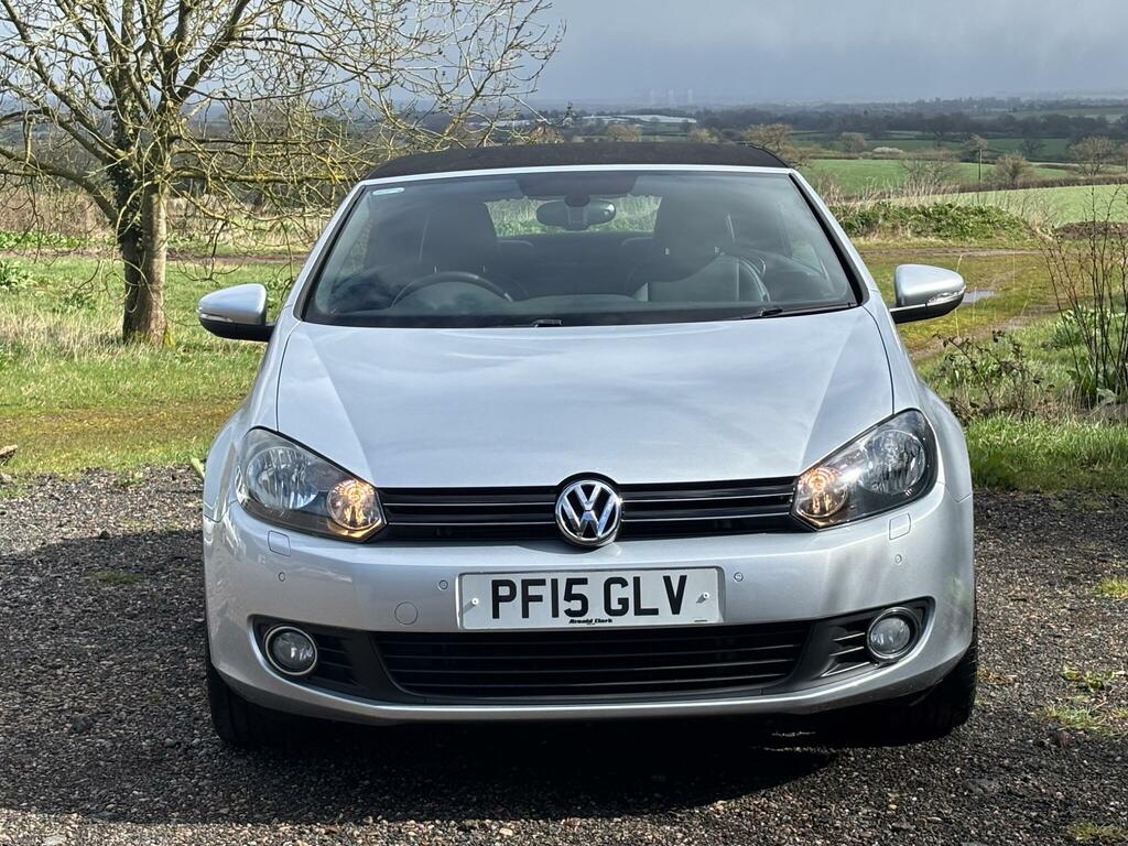 Volkswagen Golf 2.0 Tdi Bluemotion Tech Gt Cabriolet Euro 5 Ss Silver #6
