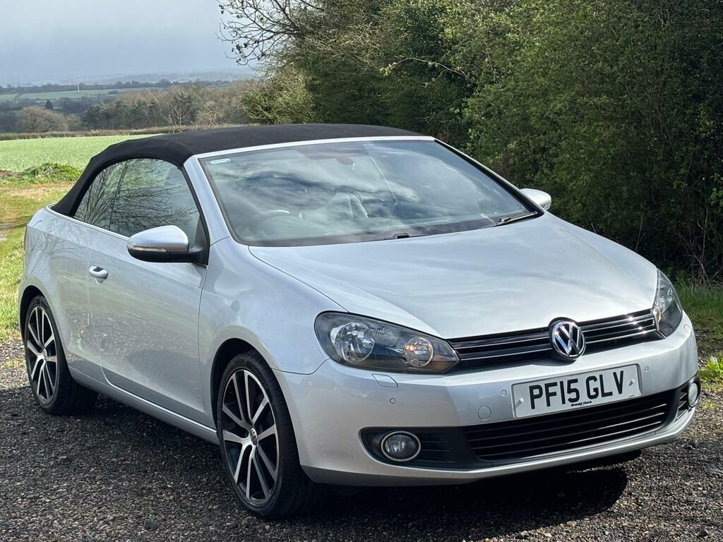 Volkswagen Golf 2.0 Tdi Bluemotion Tech Gt Cabriolet Euro 5 Ss Silver #5