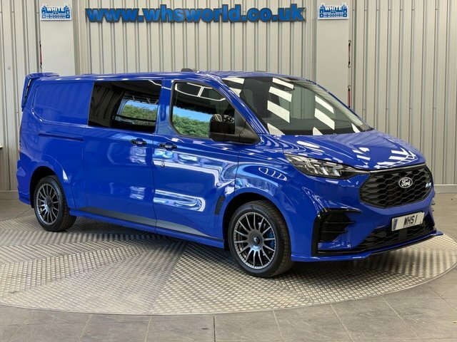 Ford Transit Custom 2026 2.0 Ecoblue 170 Bhp 320 L2 H1 Ms-rt Double Ca Blue