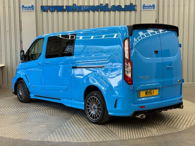 Ford Transit Custom 2023 2.0 Ecoblue 170 Bhp 320 L2 H1 Ms-rt Double Ca Blue #4